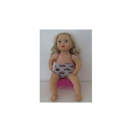 onderbroek bouwwagens  baby annabell 43cm