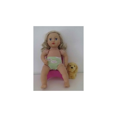 onderbroek wolken  baby annabell 43cm