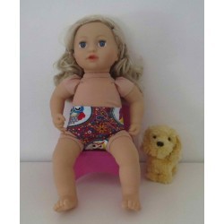 onderbroek uilen  baby annabell 43cm