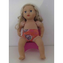 onderbroek oranje trollz  baby annabell 43cm