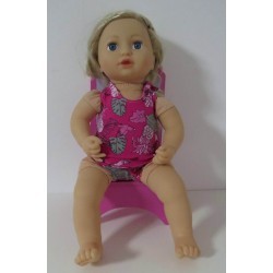 ondergoed hard roze baby annabell 43cm