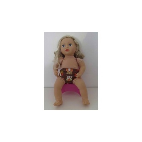 onderbroek bruin uilen  baby annabell 43cm
