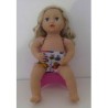 onderbroek wit vogels  baby annabell 43cm