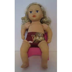 onderbroek donker rood dieren baby annabell 43cm