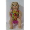 ondergoed oker geel dieren baby annabell 43cm