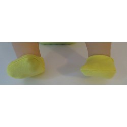 sloffen geel baby annabell 43cm