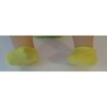 sloffen geel baby annabell 43cm