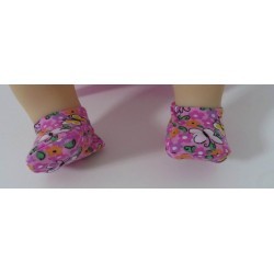 sloffen vlinders baby annabell 43cm