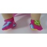 sloffen roze cijfers baby annabell 43cm