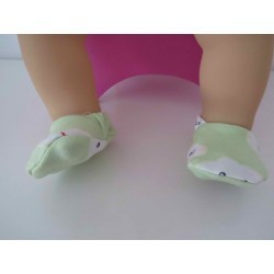 sloffen wolken baby annabell 43cm