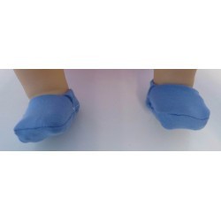 sloffen spijkerblauw baby annabell 43cm