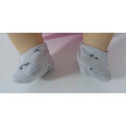 sloffen grijs ankers baby annabell 43cm