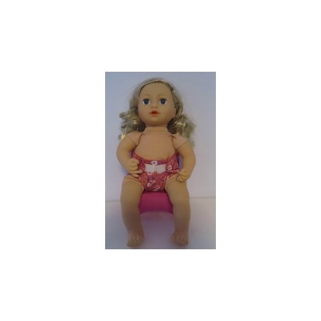 luier oud roze bloemen baby annabell 43cm