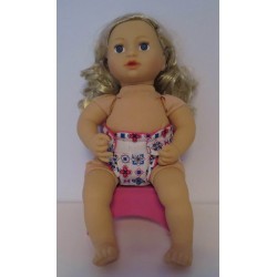 luier bloemen baby annabell 43cm