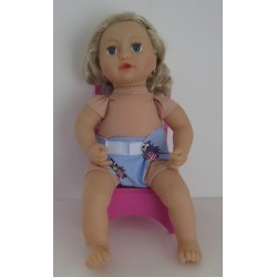 luier blauw jet baby annabell 43cm