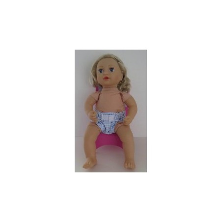 luier blauw beer geruit baby annabell 43cm