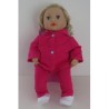 jas met broek hard roze baby annabell 43cm