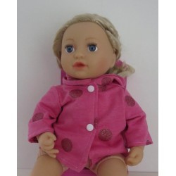 jas hard roze baby annabell 43cm