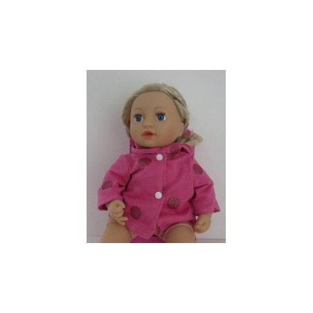 jas hard roze baby annabell 43cm