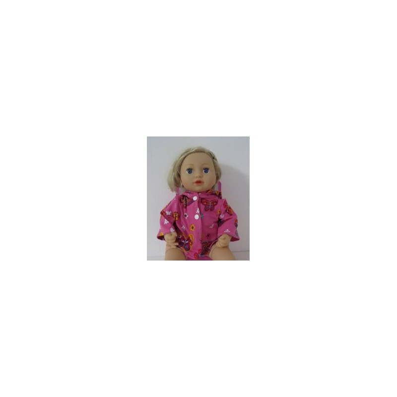jas roze vlinders baby annabell 43cm