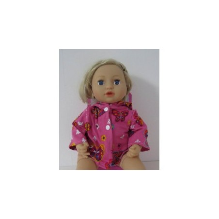 jas roze vlinders baby annabell 43cm