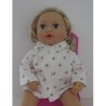 jas met oud roze sterren baby annabell 43cm