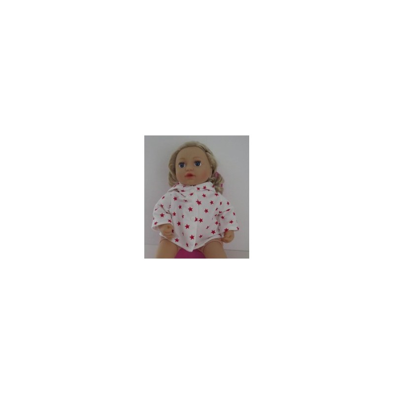 jas met rode sterren baby annabell 43cm