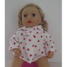 jas met rode sterren baby annabell 43cm