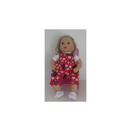 speelpakje rood lieveheersbeestjes baby annabell 43cm