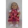speelpakje rood lieveheersbeestjes baby annabell 43cm