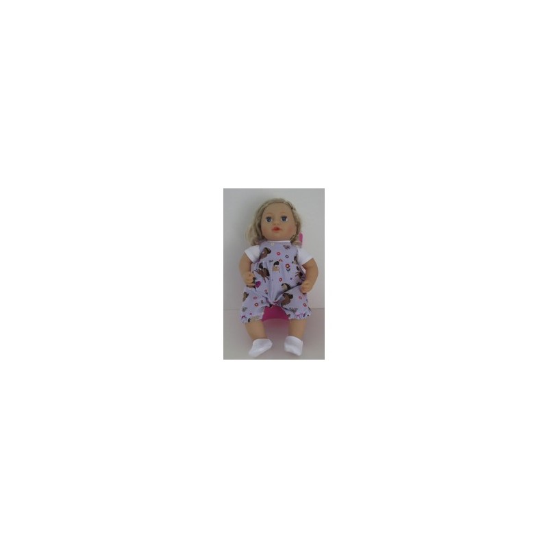 speelpakje lila paard baby annabell 43cm