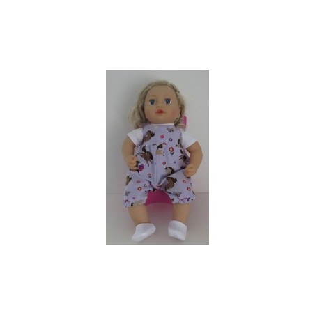 speelpakje lila paard baby annabell 43cm