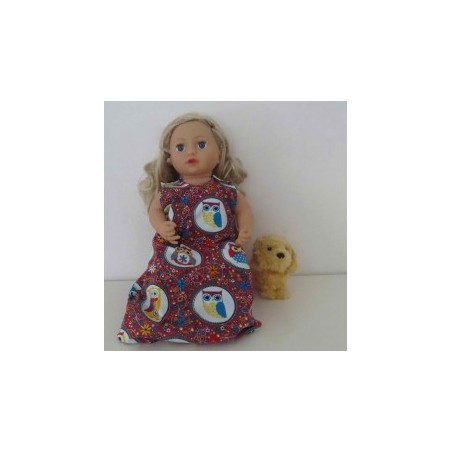 slaapzak uilen baby annabell 43cm