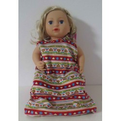 slaapzak hartjes baby annabell 43cm