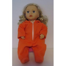 winterpak oranje baby annabell 43cm