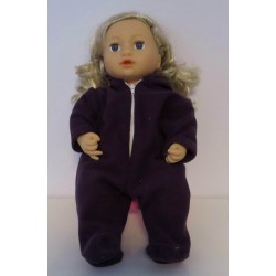 winterpak paars baby annabell 43cm