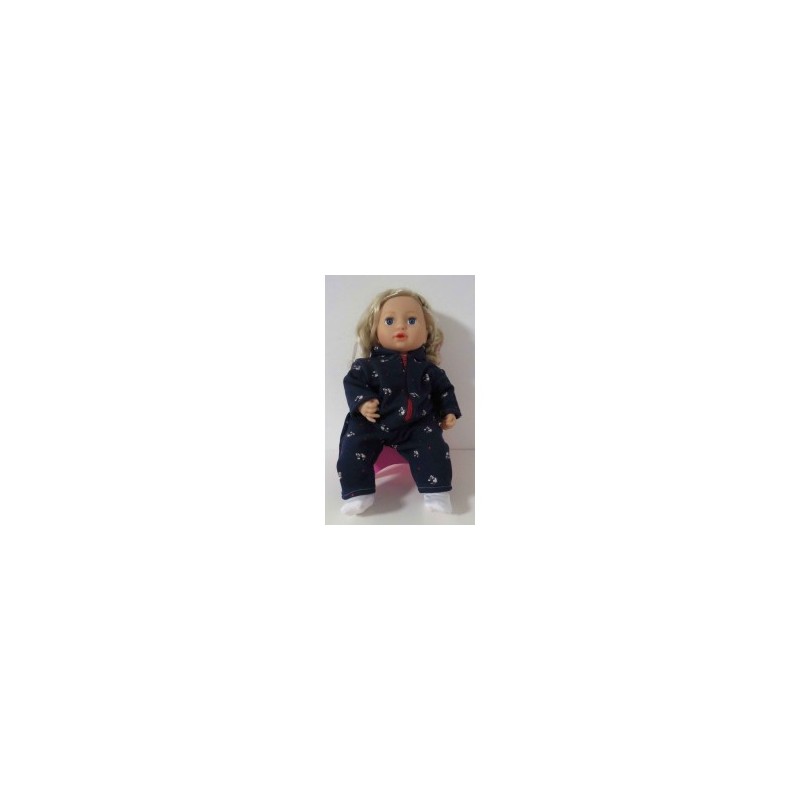 winterpak blauw konijnen baby annabell 43cm