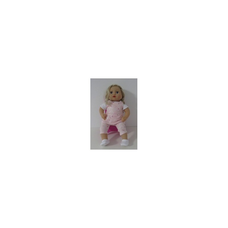 jurk set roze baby annabell 43cm