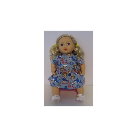 jurk meisje baby annabell 43cm