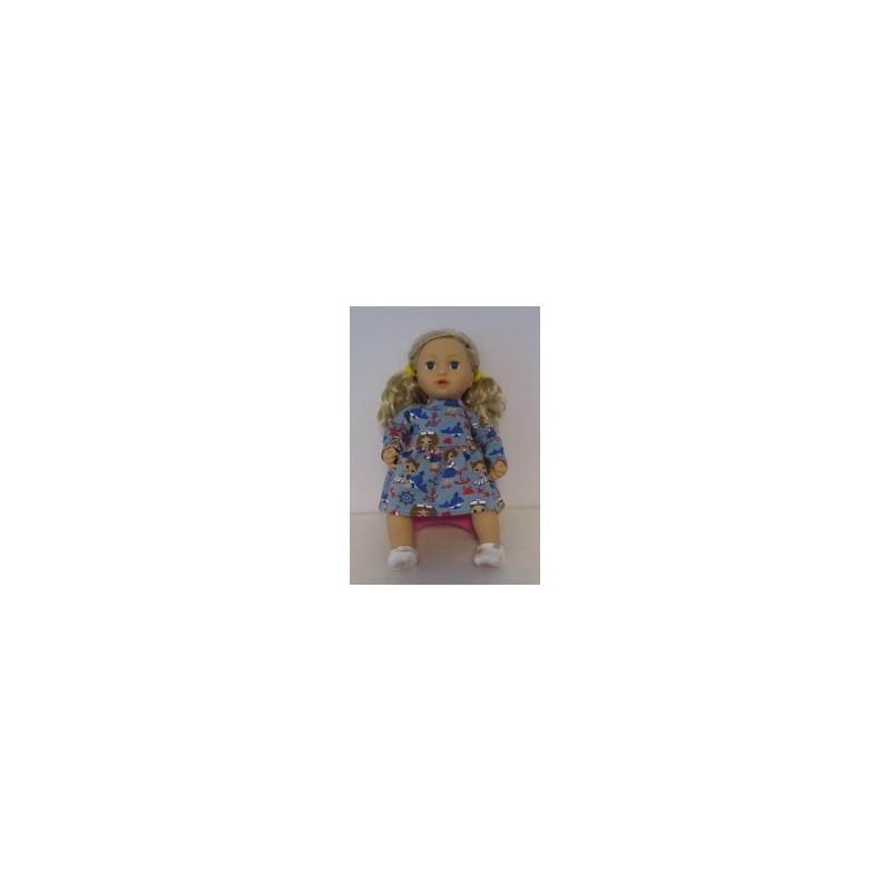 jurk meisje baby annabell 43cm
