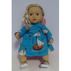 jurk berenboot baby annabell 43cm