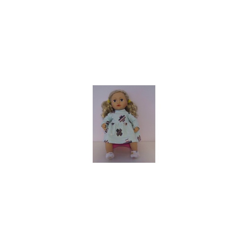 jurk mint baby annabell 43cm