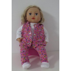 vest setje vlinders baby annabell 43cm