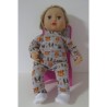 kleding setje grijs dieren baby annabell 43cm