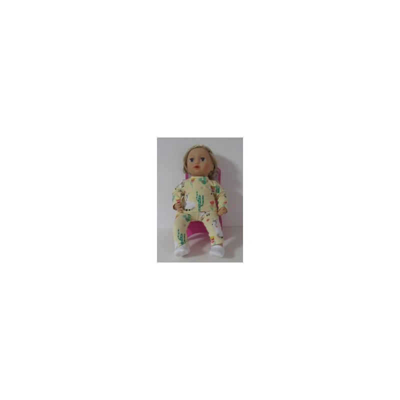 kleding setje lama baby annabell 43cm
