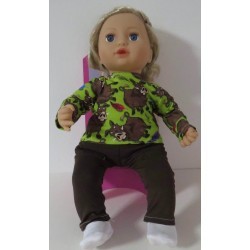 kleding setje disney poemba baby annabell 43cm