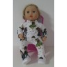 kleding setje wit dansers baby annabell 43cm