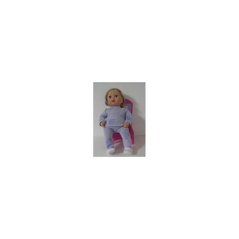 kleding setje lila dieren baby annabell 43cm