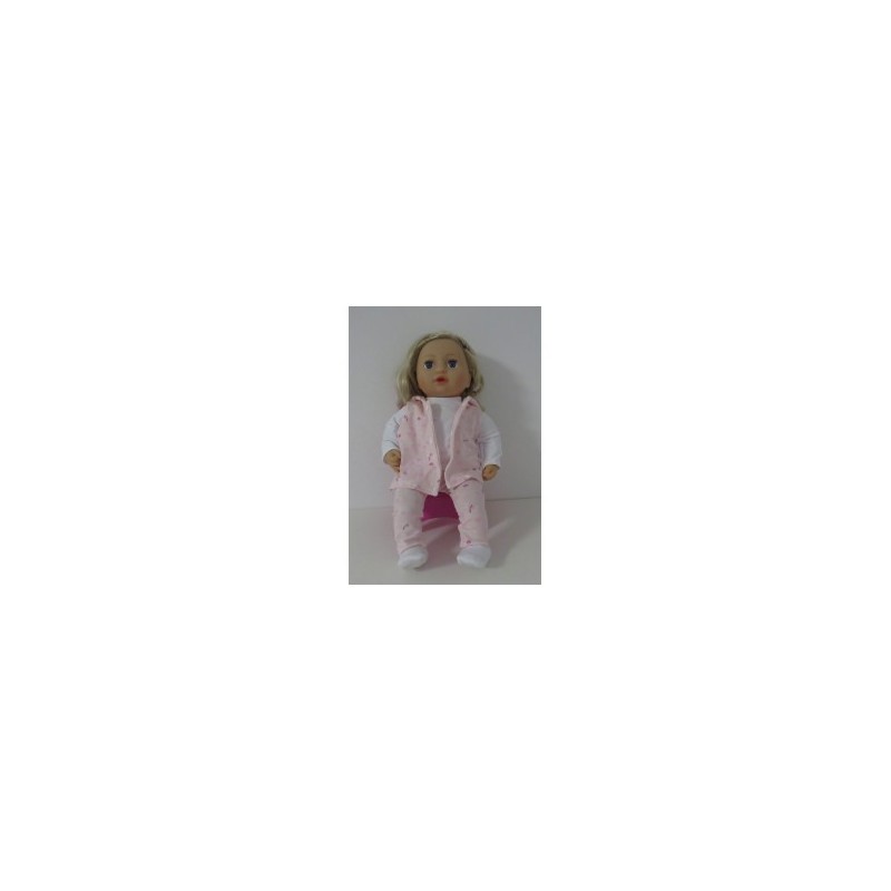 vest setje roze baby annabell 43cm