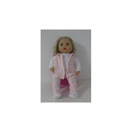 vest setje roze baby annabell 43cm